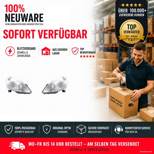 Scheinwerfer set halogen - scheinwerfer,